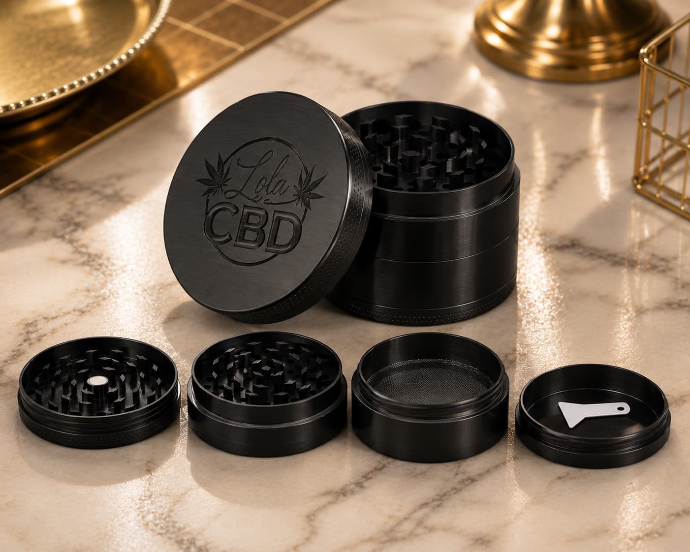 Grinder Métal CBD