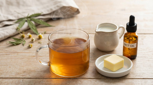 Quel corps gras pour tisane CBD : beurre et huile MCT pour infusion CBD