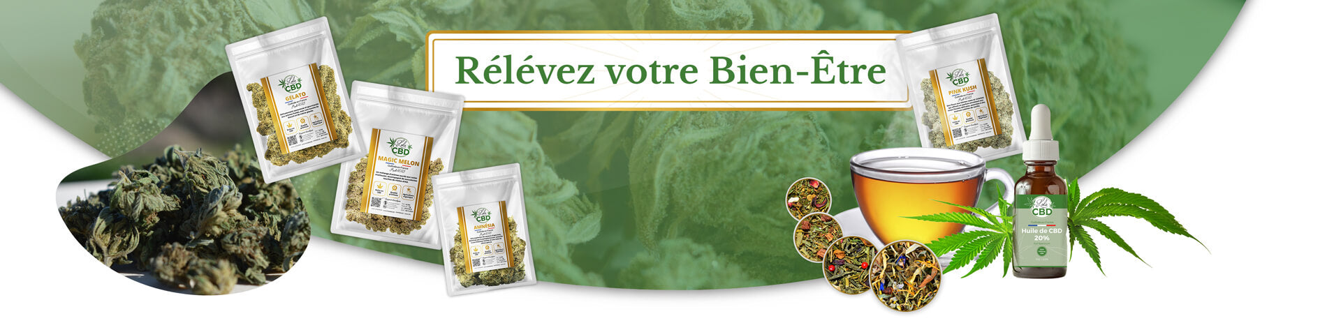 Boutique française Lola CBD : produits CBD naturels et légaux en France